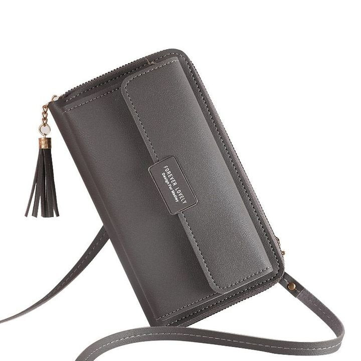 CrossBody Large Cell Phone Bag T12S-2T – GreatBags & Maple Leather