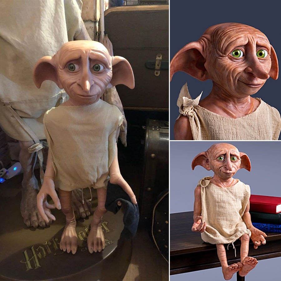 Dobby, figurine of the House Elf from Harry Potter from the Noble Collection